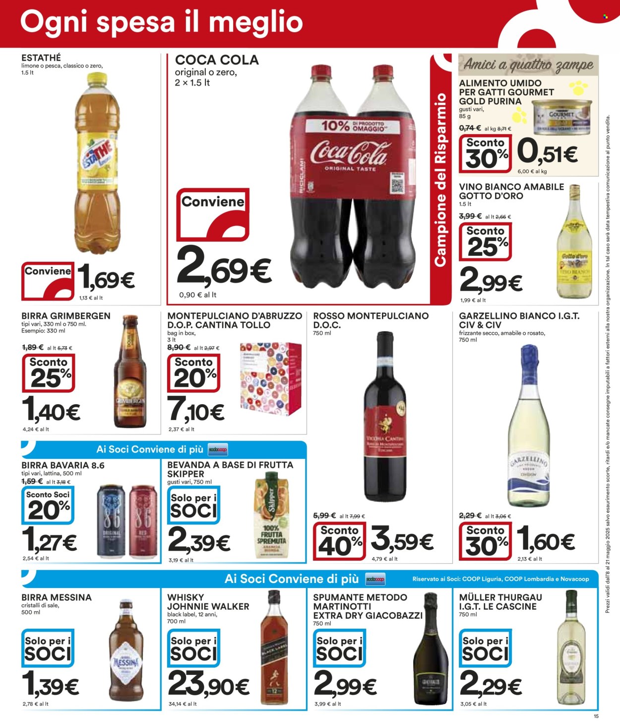 Volantino Coop - 8/5/2025 - 21/5/2025. Pagina 1