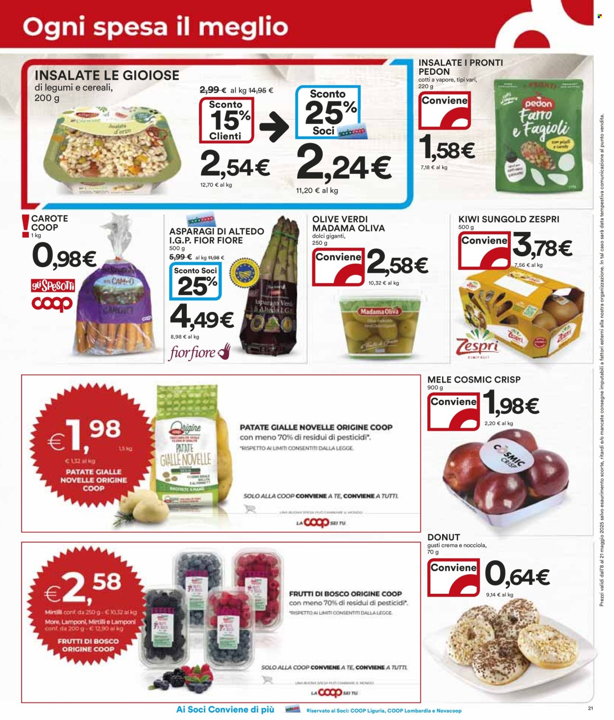 Volantino Coop - 8/5/2025 - 21/5/2025. Pagina 1