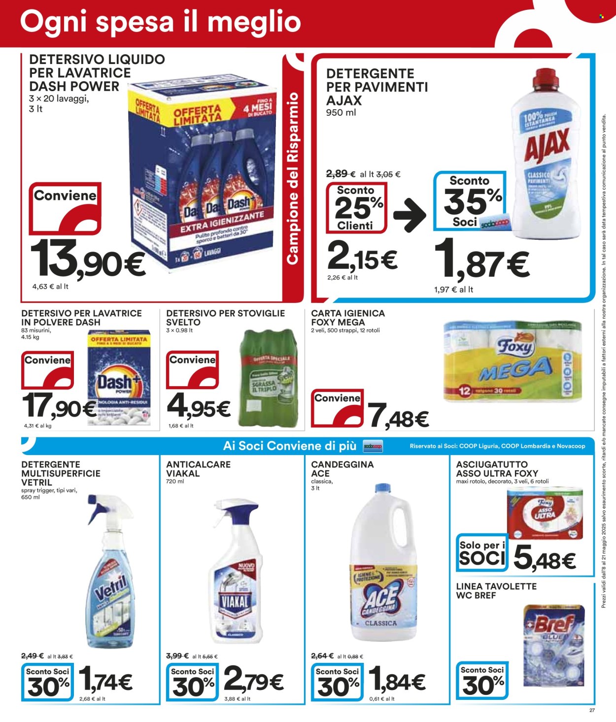 Volantino Coop - 8/5/2025 - 21/5/2025. Pagina 1