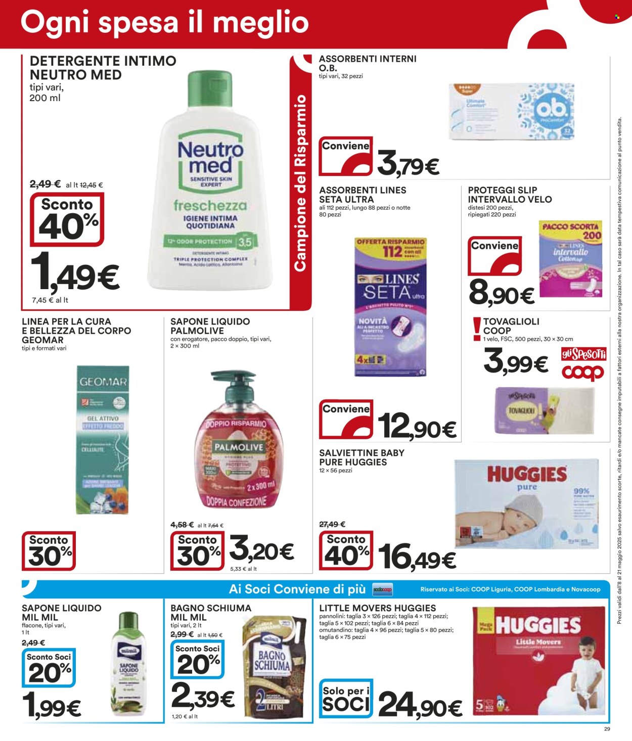Volantino Coop - 8/5/2025 - 21/5/2025. Pagina 1