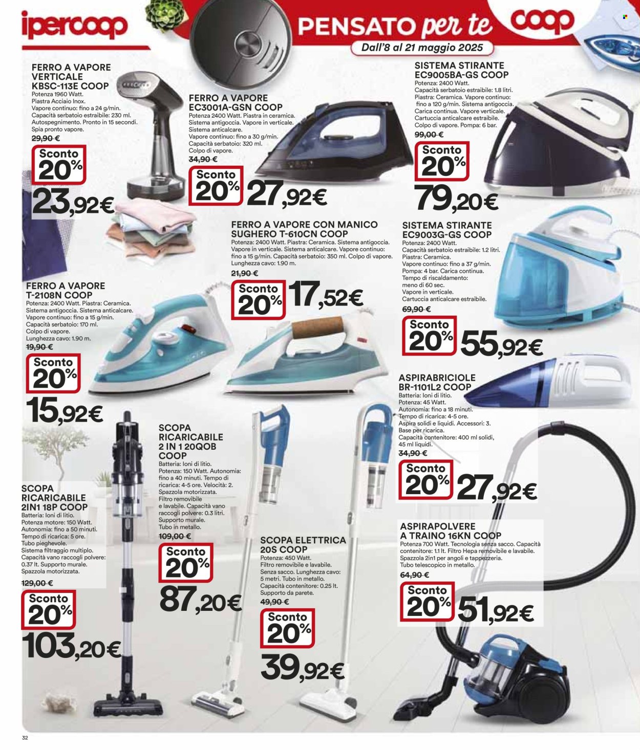 Volantino Coop - 8/5/2025 - 21/5/2025. Pagina 1