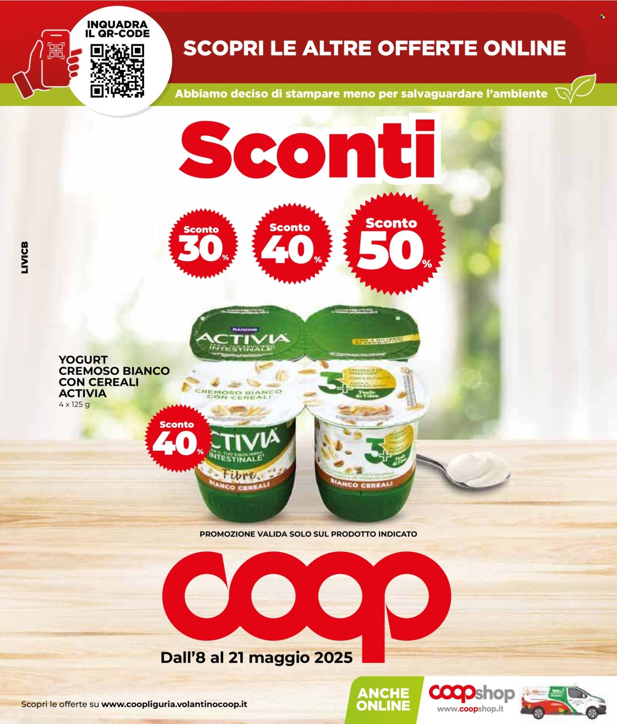 Volantino Coop - 8/5/2025 - 21/5/2025. Pagina 1