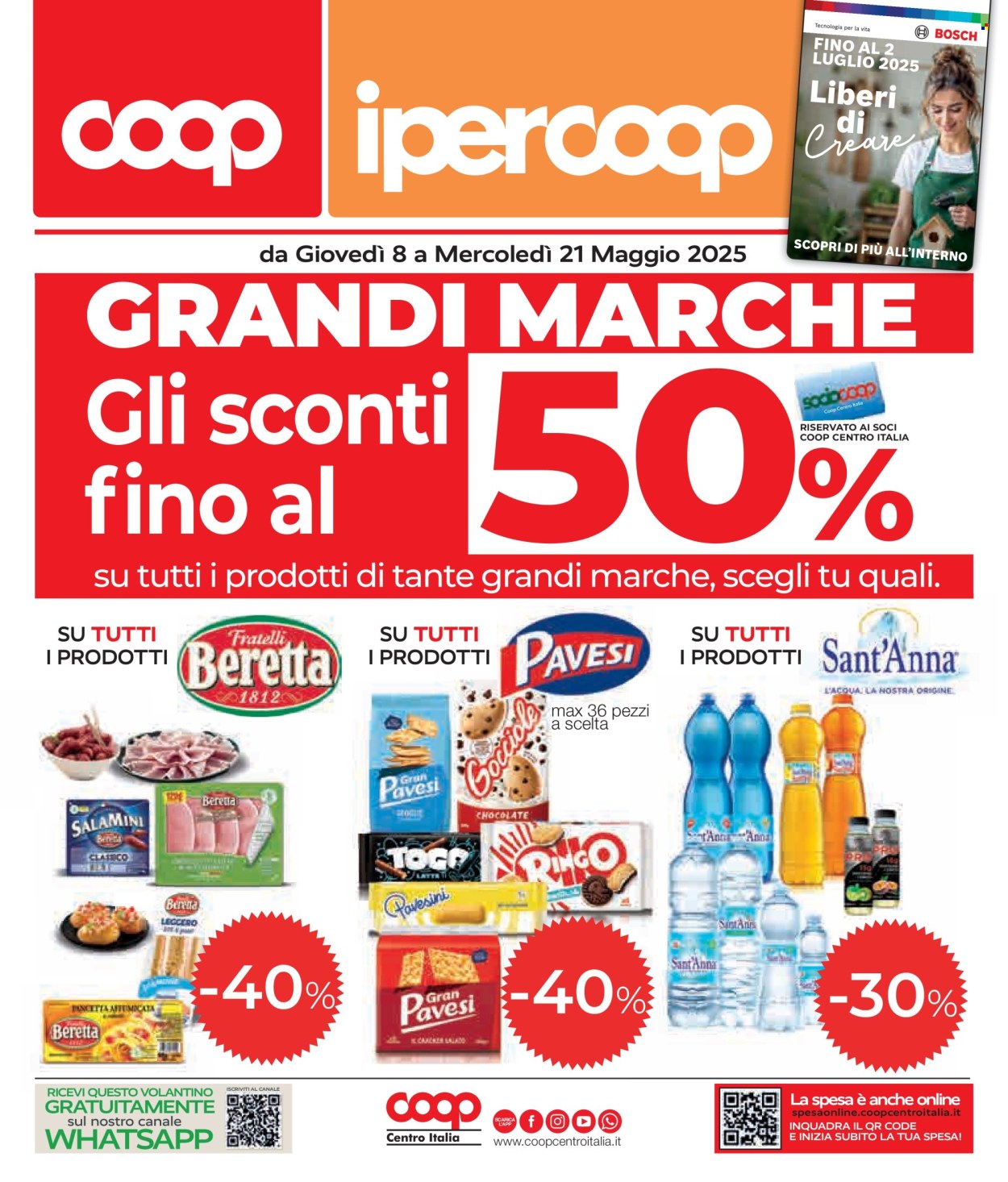 Volantino Coop - 8/5/2025 - 21/5/2025. Pagina 1