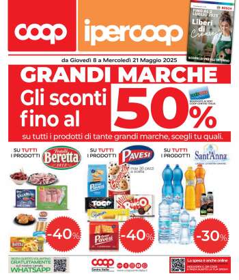 Volantino Coop - 8/5/2025 - 21/5/2025.