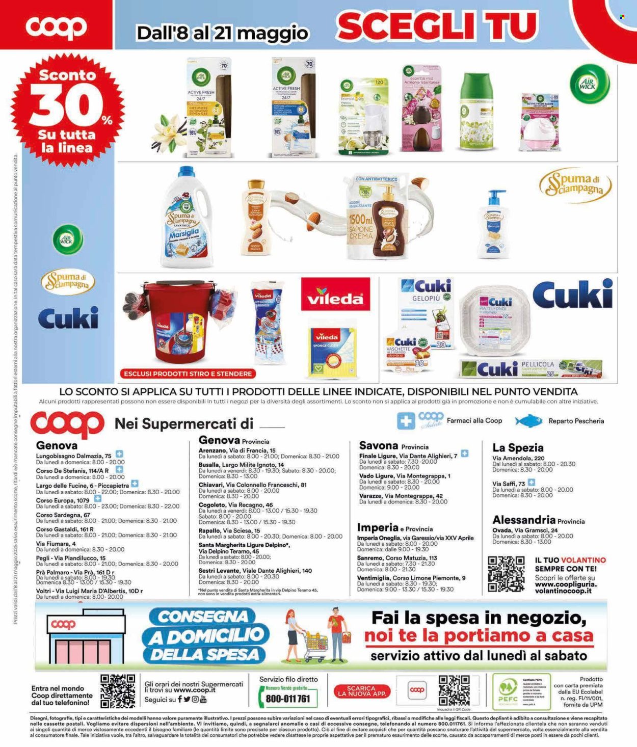 Volantino Coop - 8/5/2025 - 21/5/2025. Pagina 1