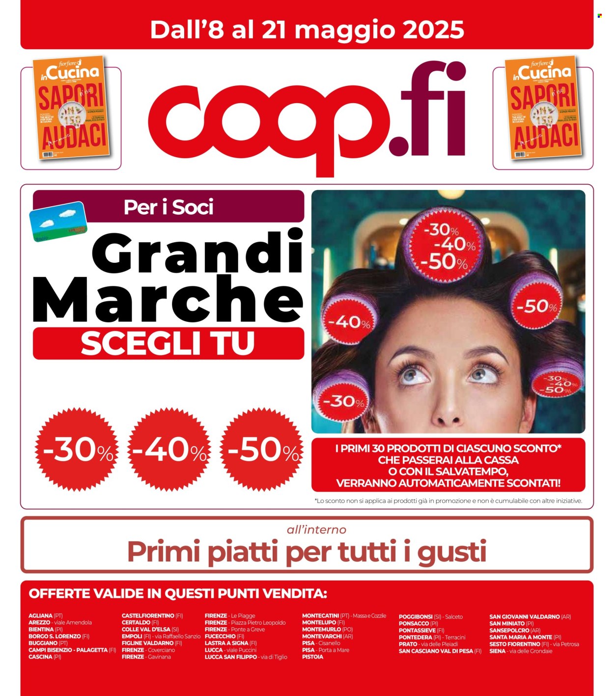 Volantino Coop - 8/5/2025 - 20/5/2025. Pagina 1