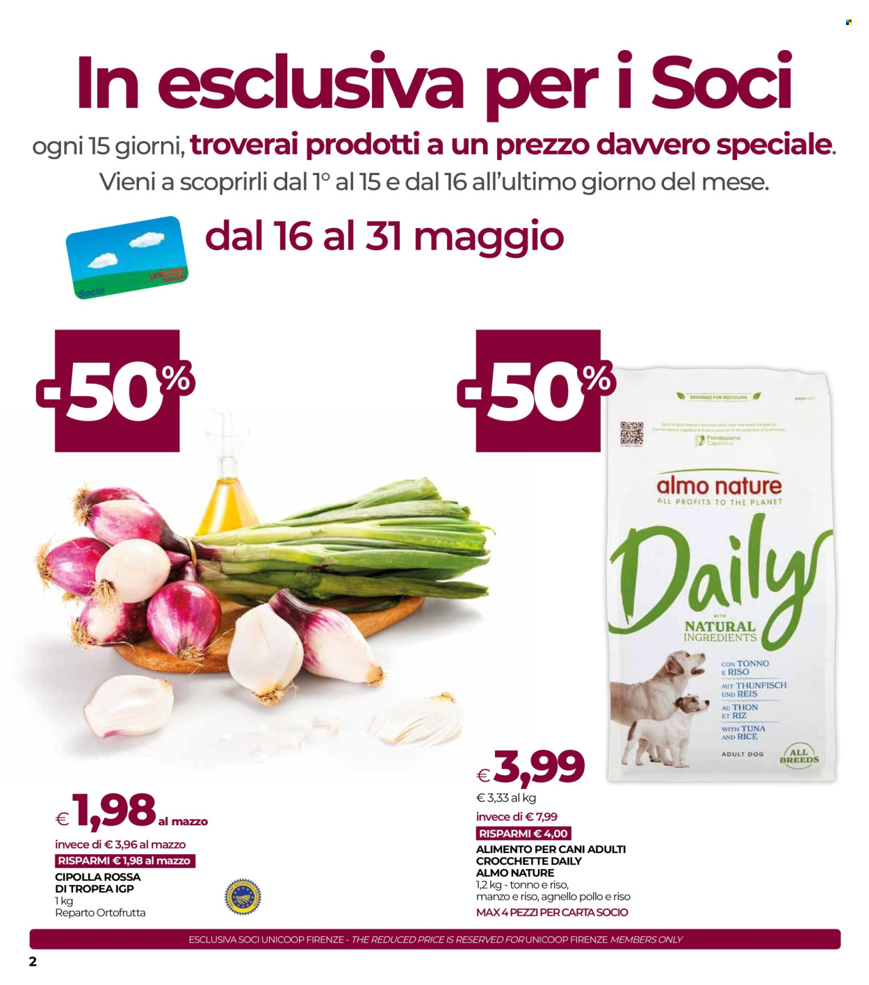 Volantino Coop - 8/5/2025 - 20/5/2025. Pagina 1