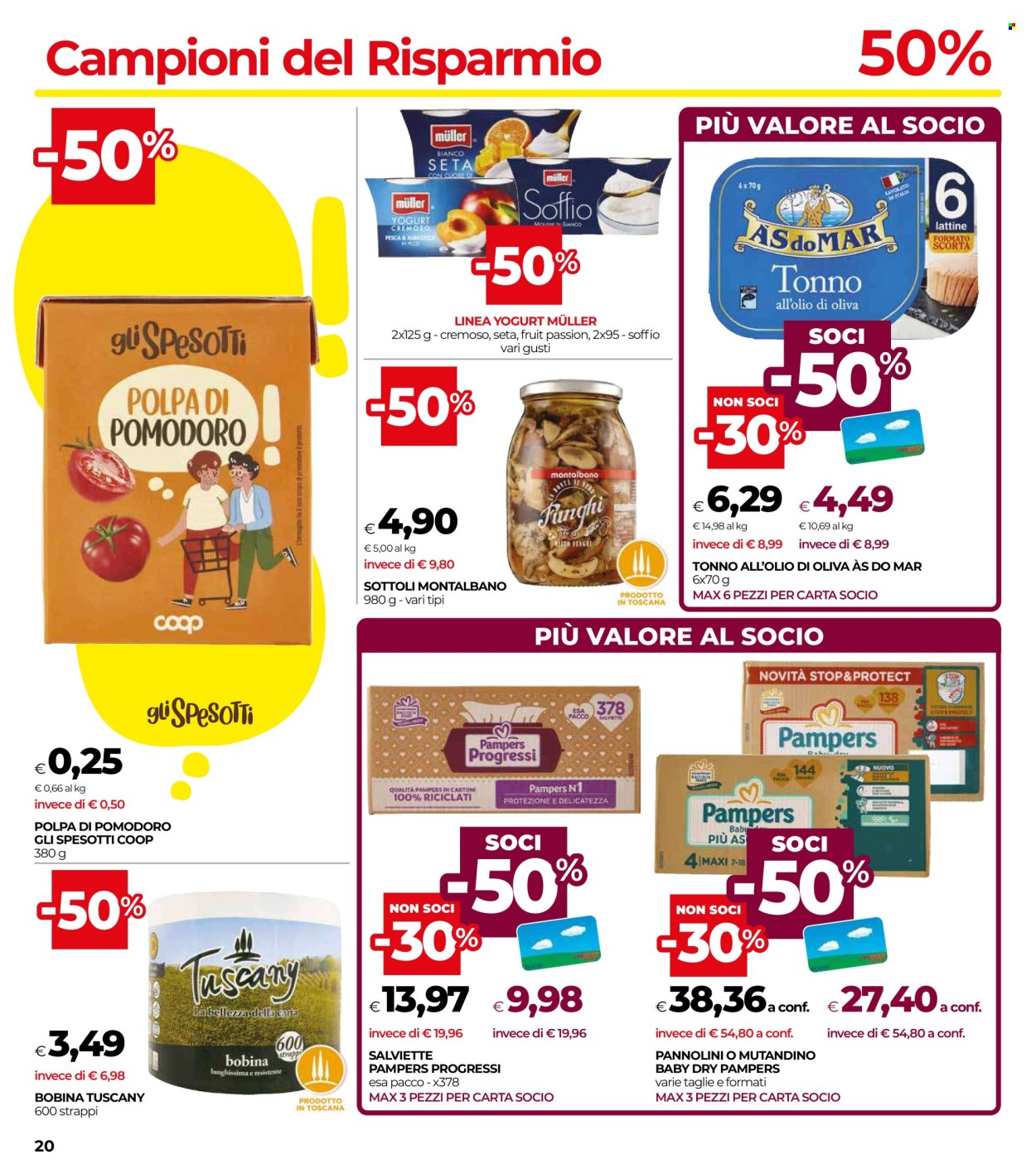 Volantino Coop - 8/5/2025 - 20/5/2025. Pagina 1