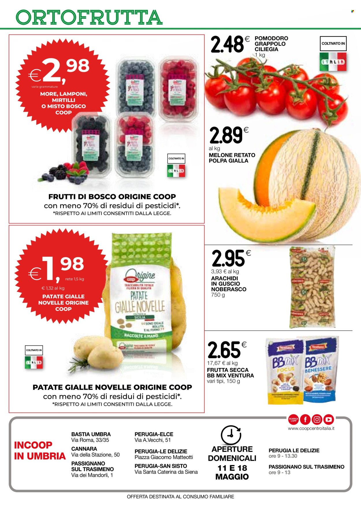 Volantino Coop - 8/5/2025 - 21/5/2025. Pagina 1