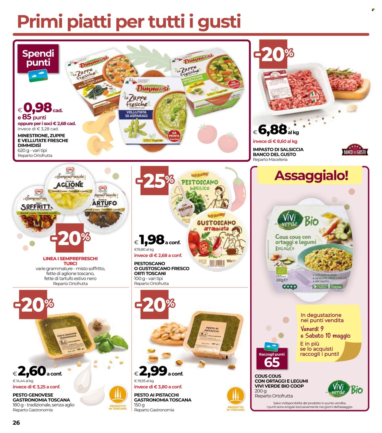 Volantino Coop - 8/5/2025 - 20/5/2025. Pagina 1