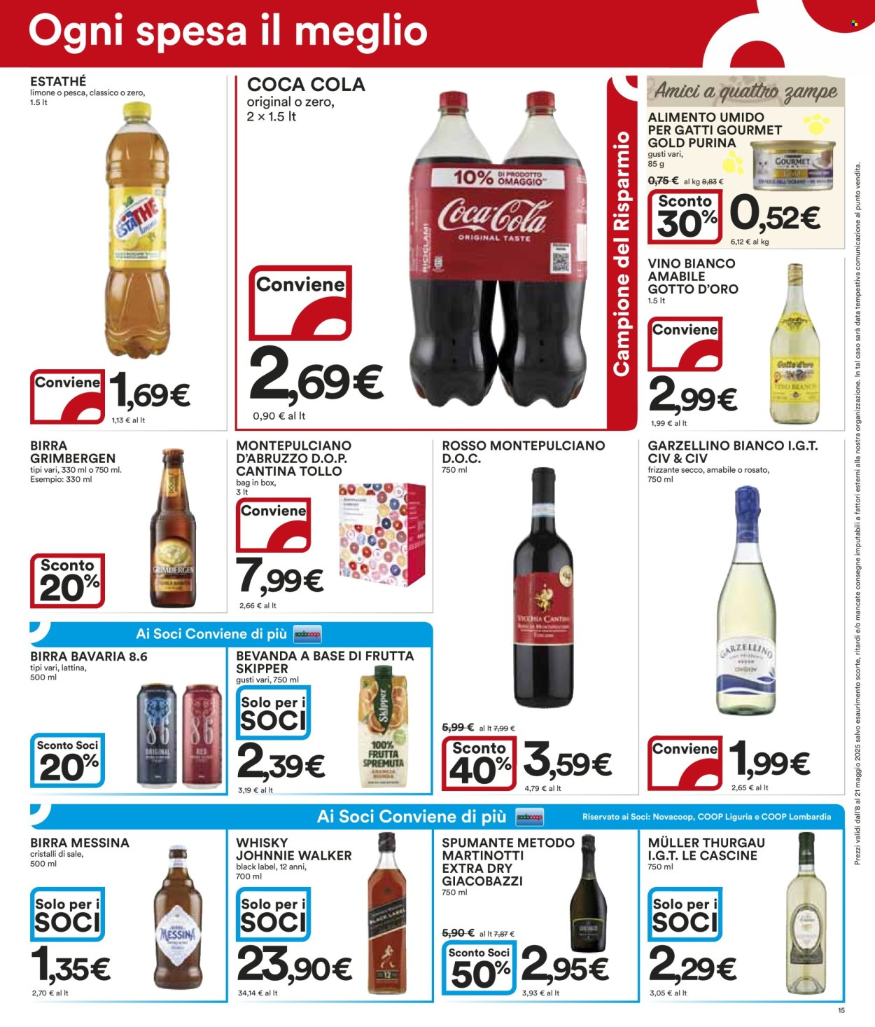 Volantino Coop - 8/5/2025 - 21/5/2025. Pagina 1