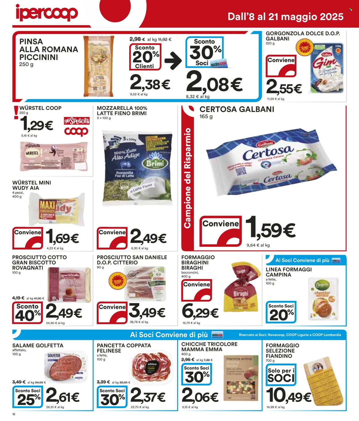 Volantino Coop - 8/5/2025 - 21/5/2025. Pagina 1