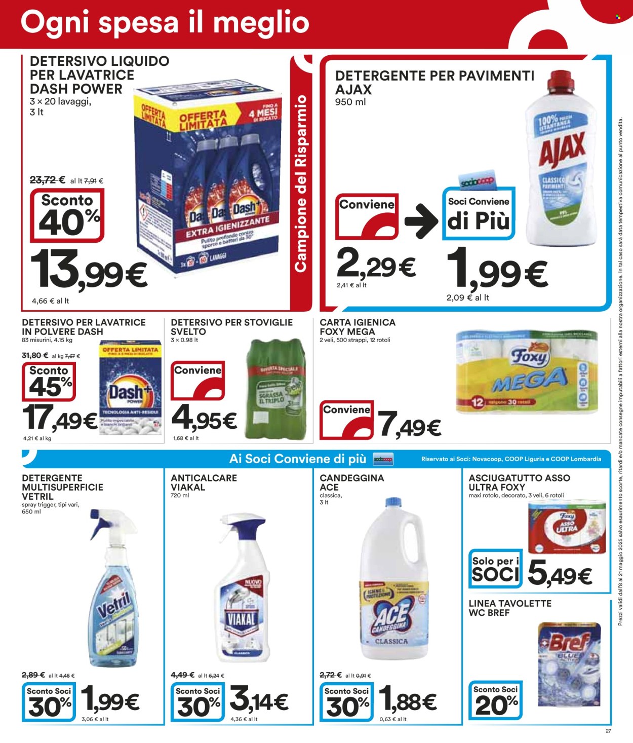 Volantino Coop - 8/5/2025 - 21/5/2025. Pagina 1
