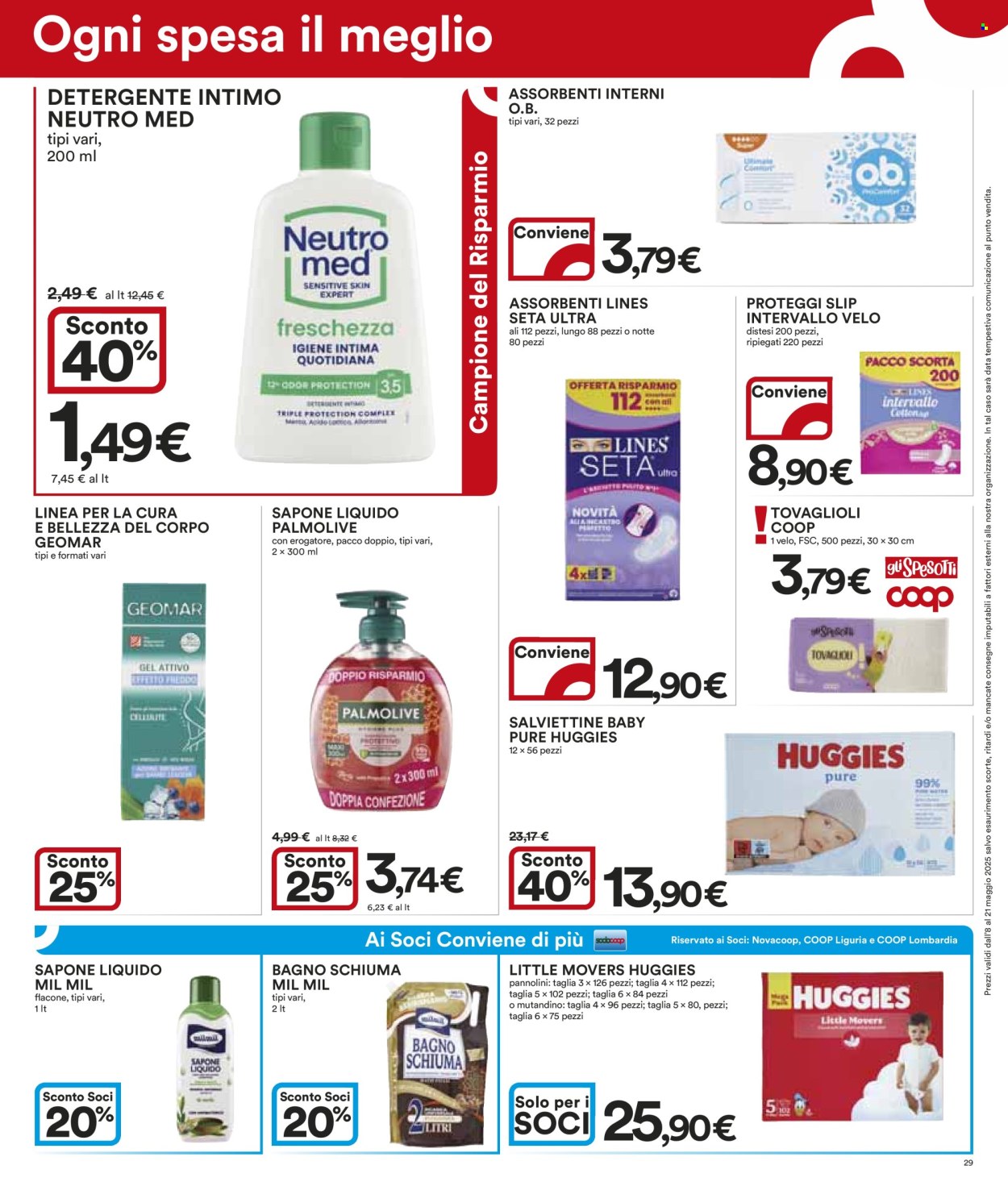 Volantino Coop - 8/5/2025 - 21/5/2025. Pagina 1
