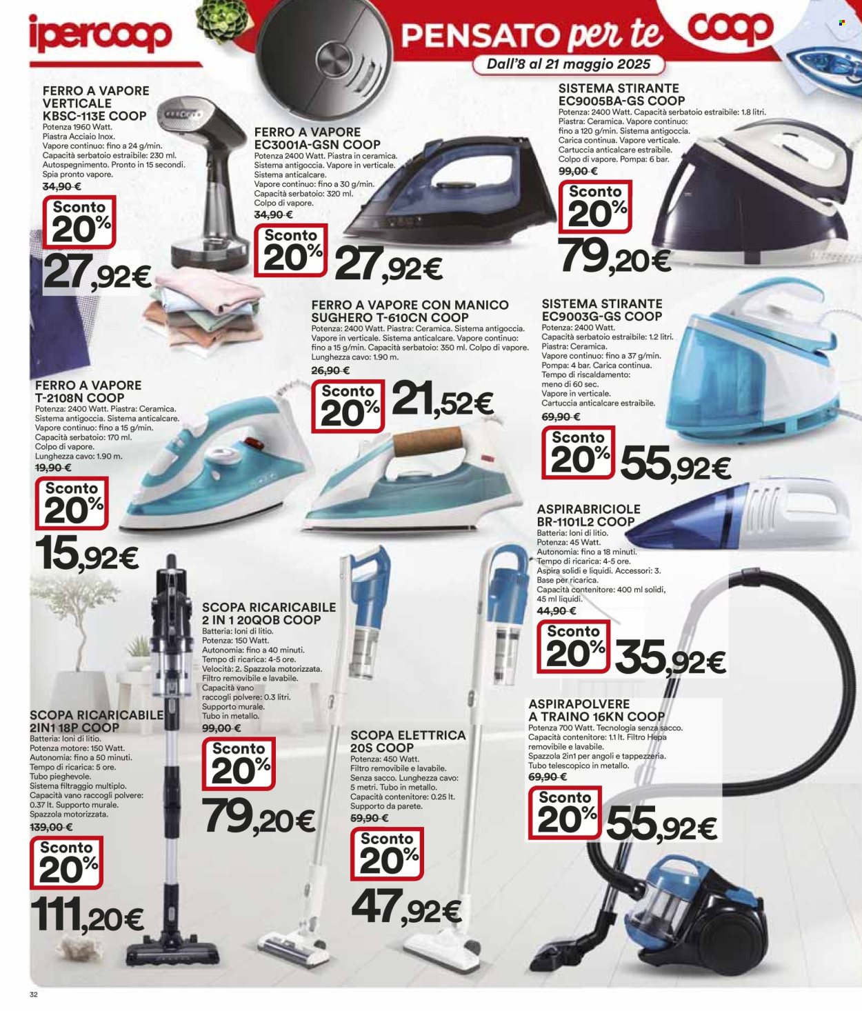 Volantino Coop - 8/5/2025 - 21/5/2025. Pagina 1