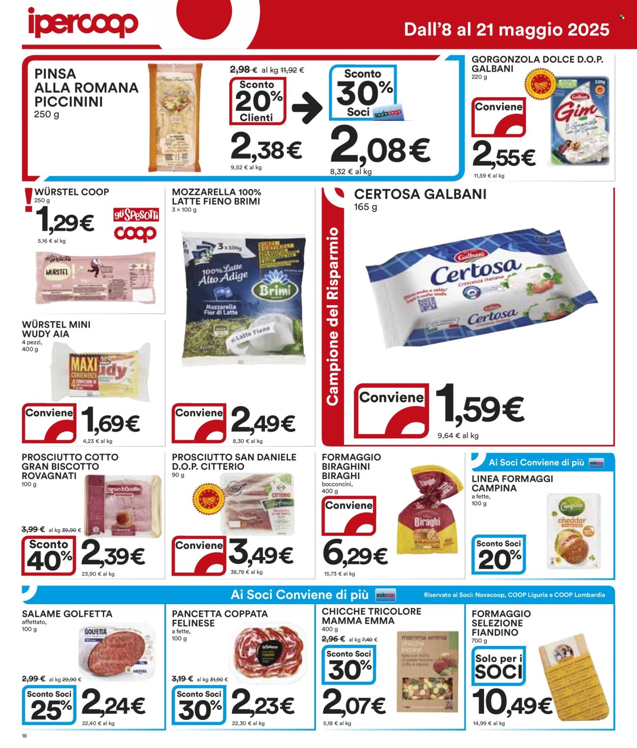 Volantino Coop - 8/5/2025 - 21/5/2025. Pagina 1