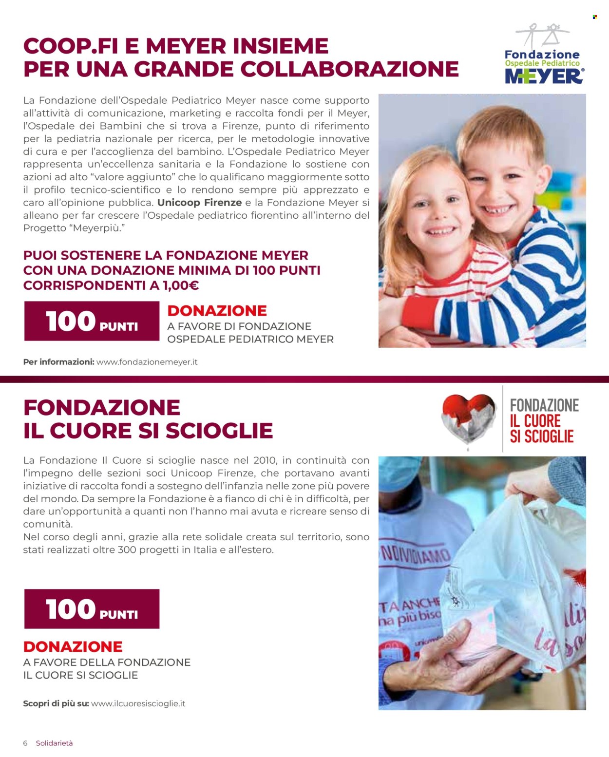 Volantino Coop - 7/5/2025 - 30/11/2025. Pagina 1