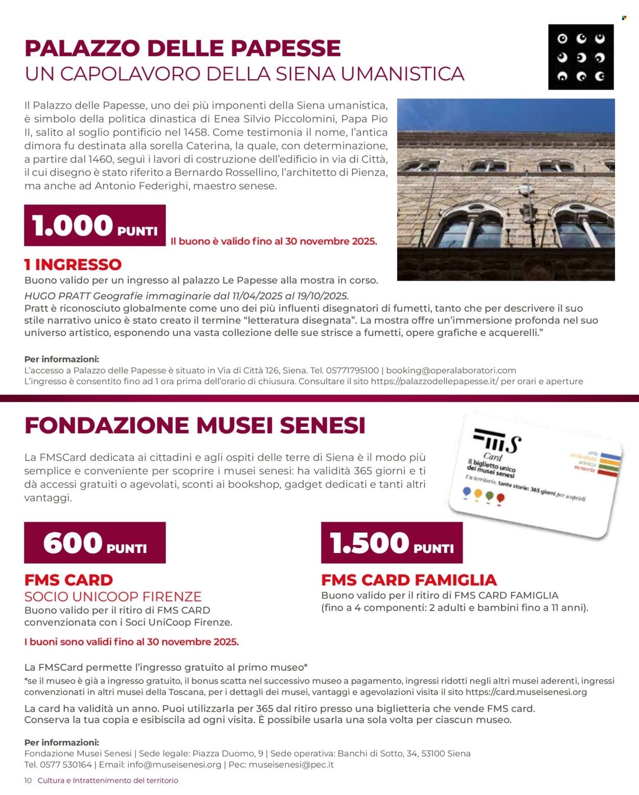 Volantino Coop - 7/5/2025 - 30/11/2025. Pagina 1
