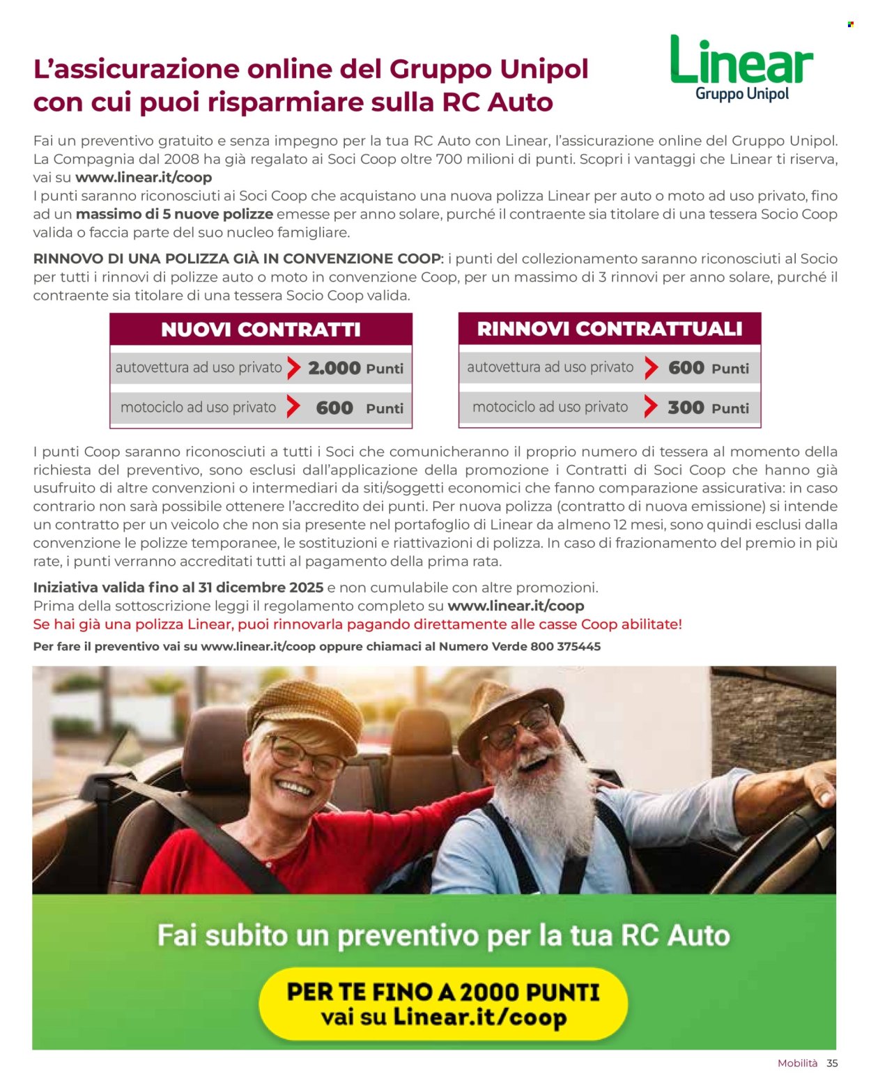 Volantino Coop - 7/5/2025 - 30/11/2025. Pagina 1
