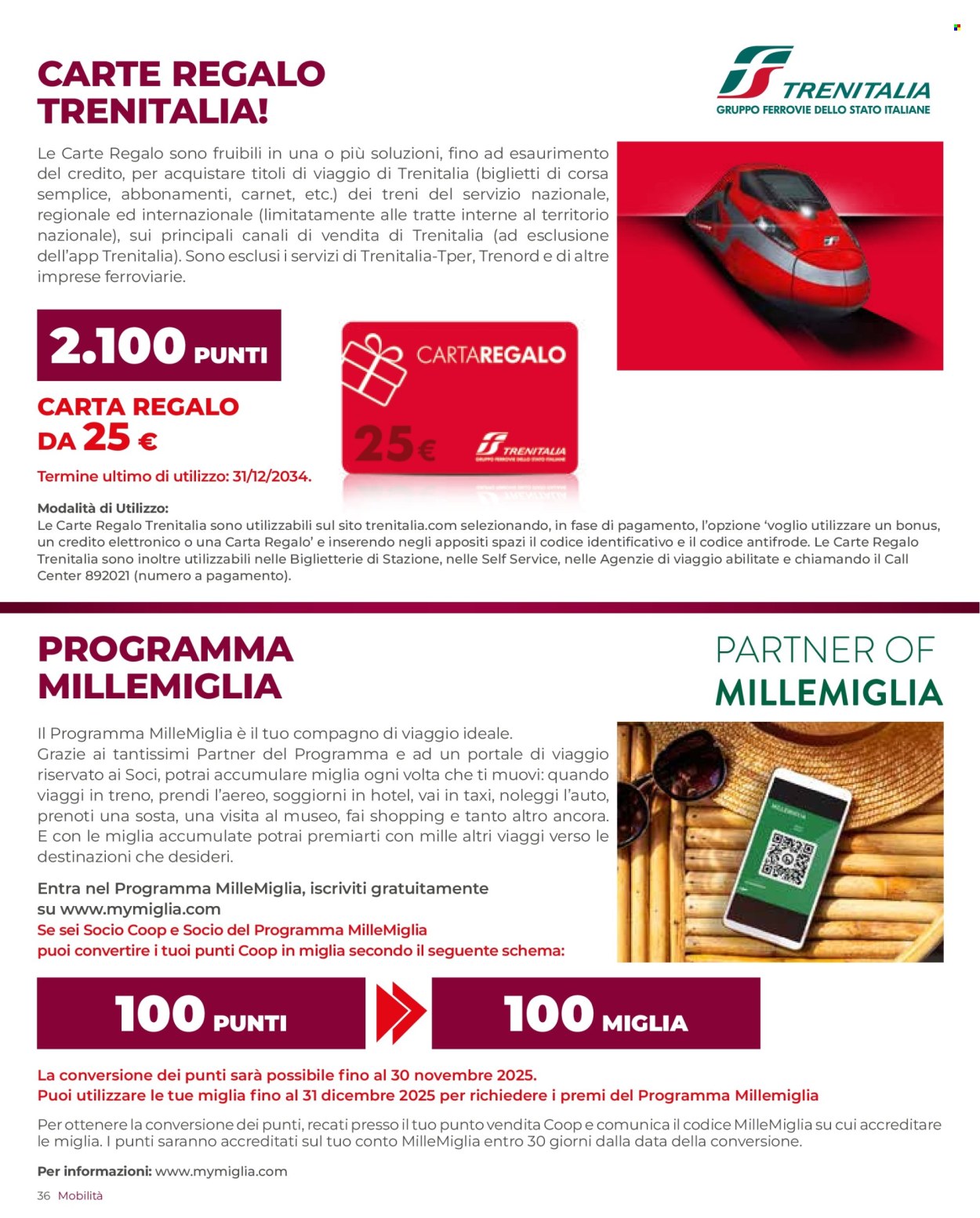 Volantino Coop - 7/5/2025 - 30/11/2025. Pagina 1