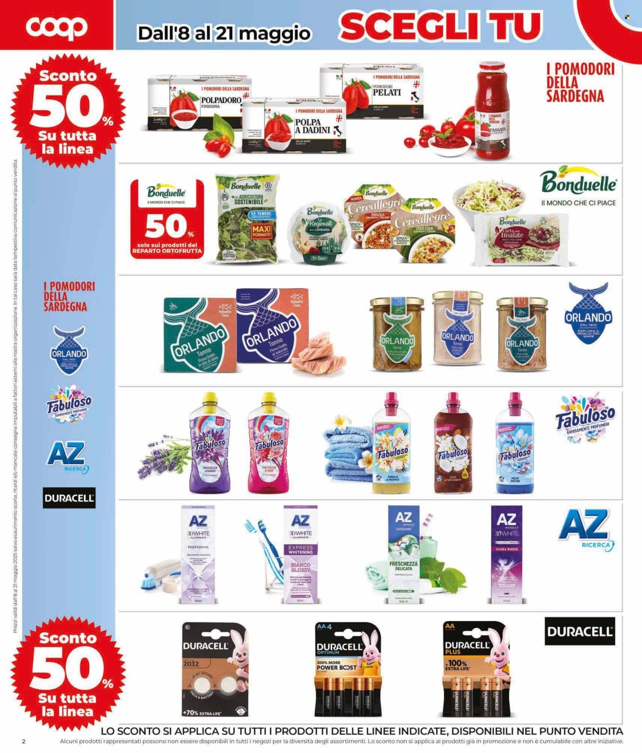 Volantino Coop - 8/5/2025 - 21/5/2025. Pagina 1