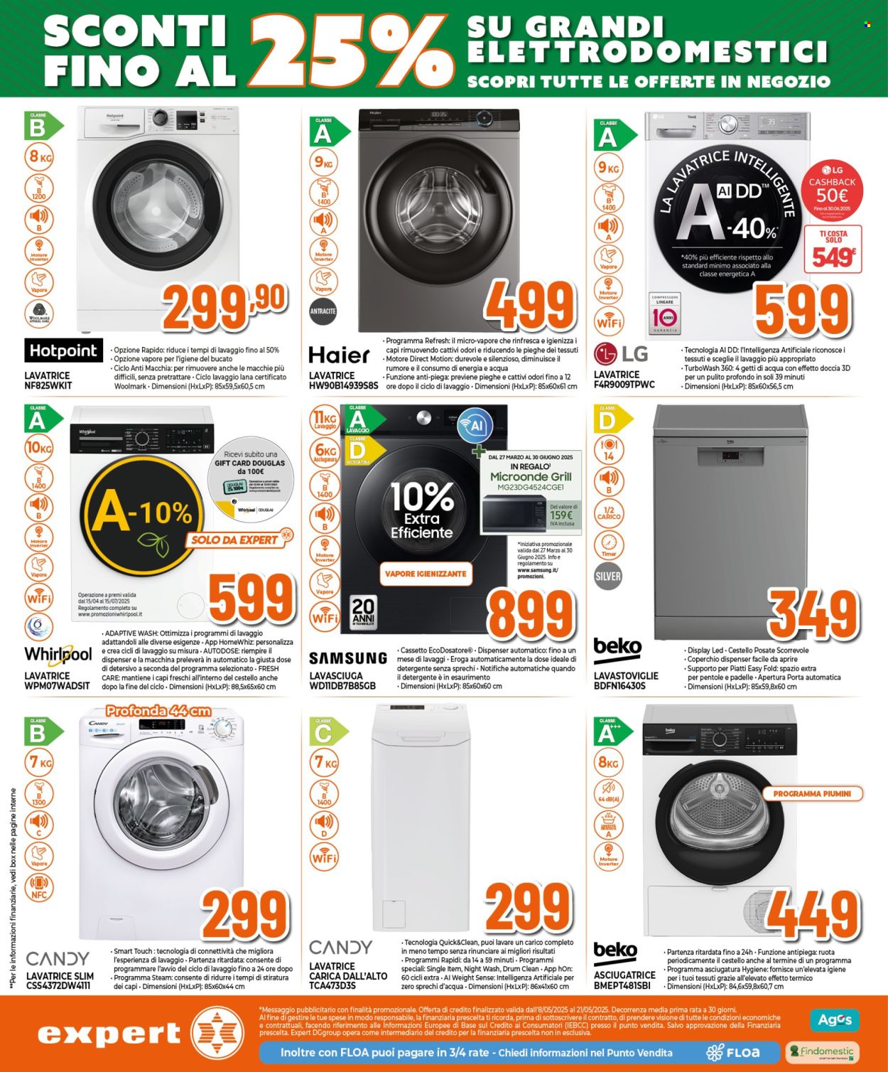 Volantino Expert - 8/5/2025 - 21/5/2025. Pagina 1