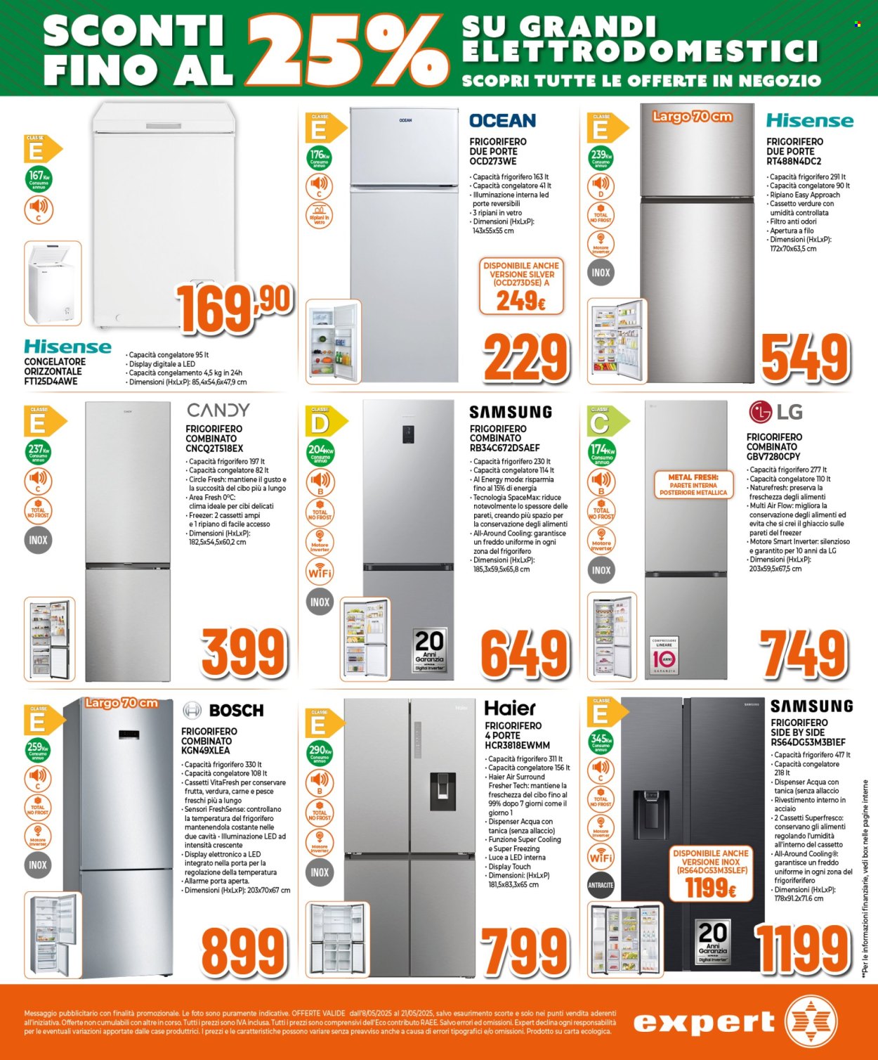 Volantino Expert - 8/5/2025 - 21/5/2025. Pagina 1