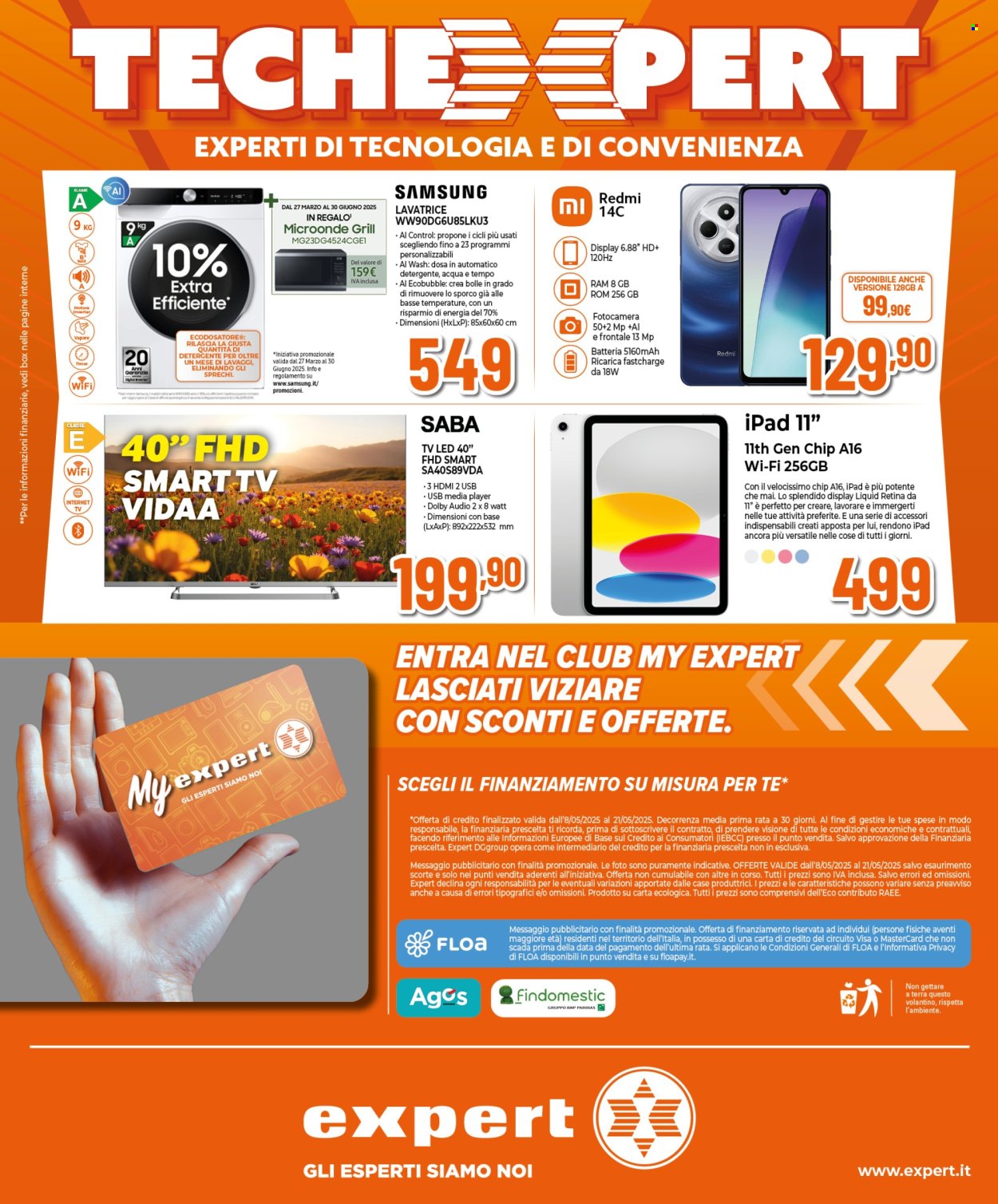 Volantino Expert - 8/5/2025 - 21/5/2025. Pagina 1