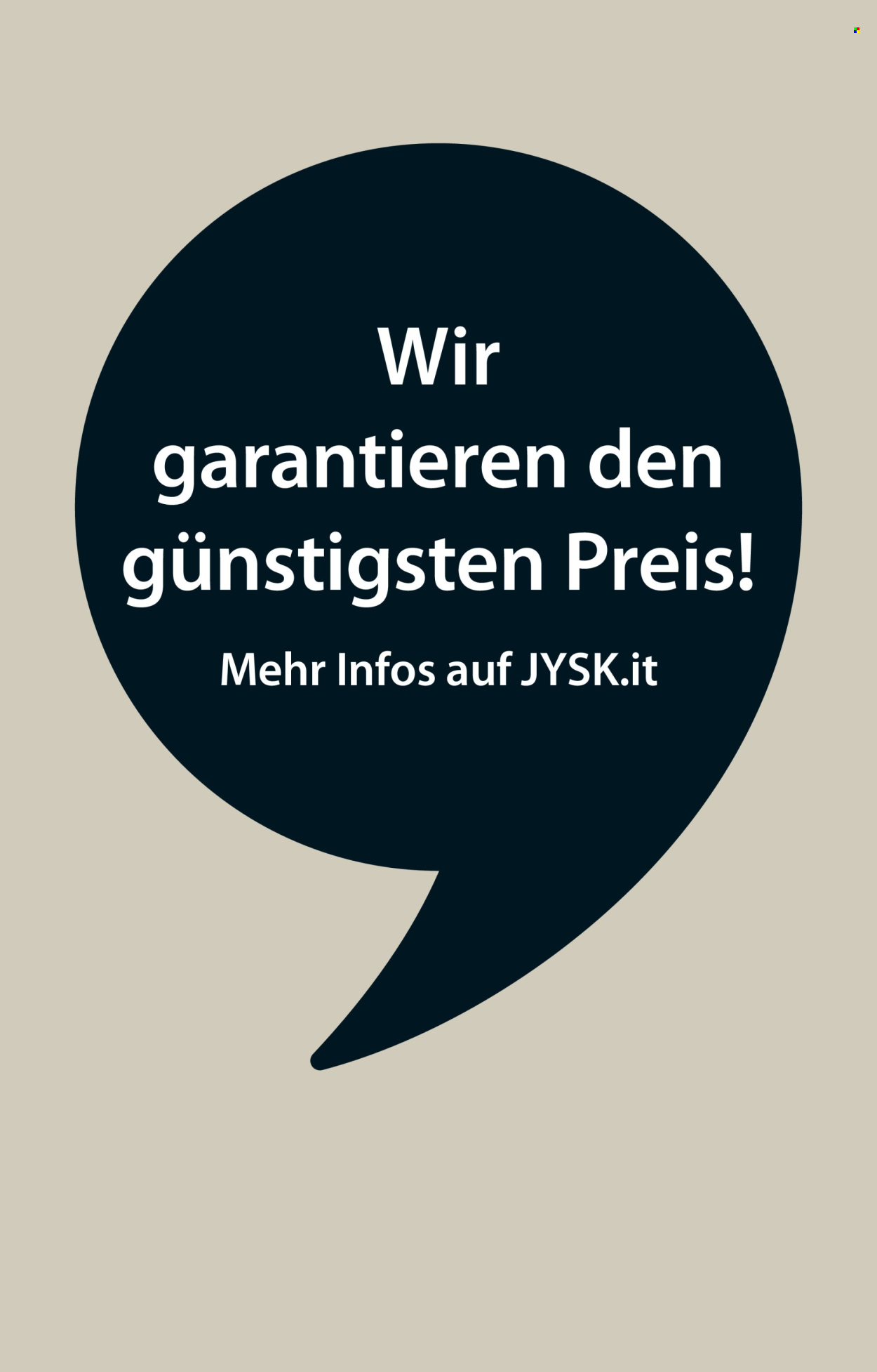 Volantino JYSK - 8/5/2025 - 4/6/2025. Pagina 1