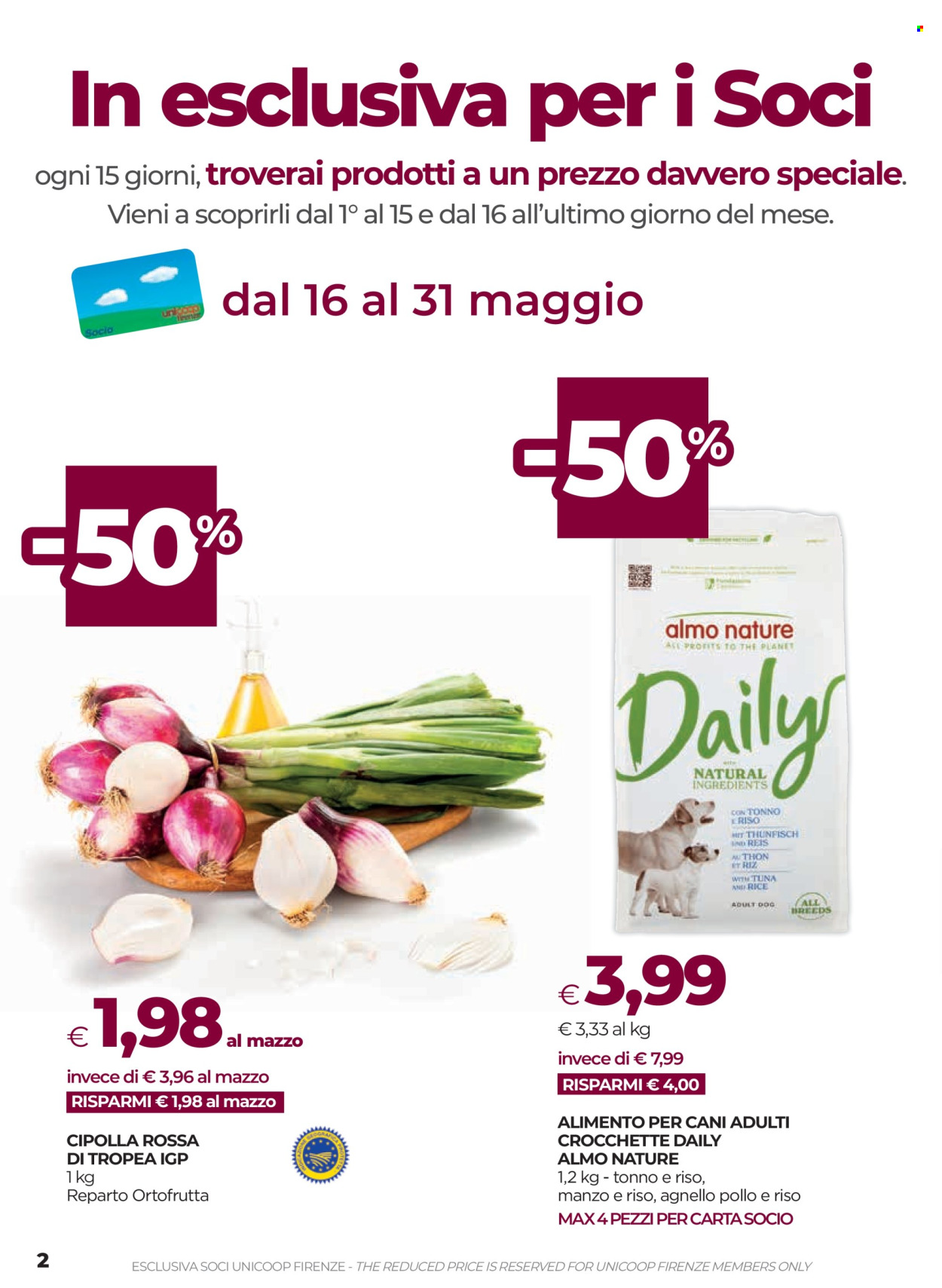 Volantino Coop - 8/5/2025 - 21/5/2025. Pagina 1