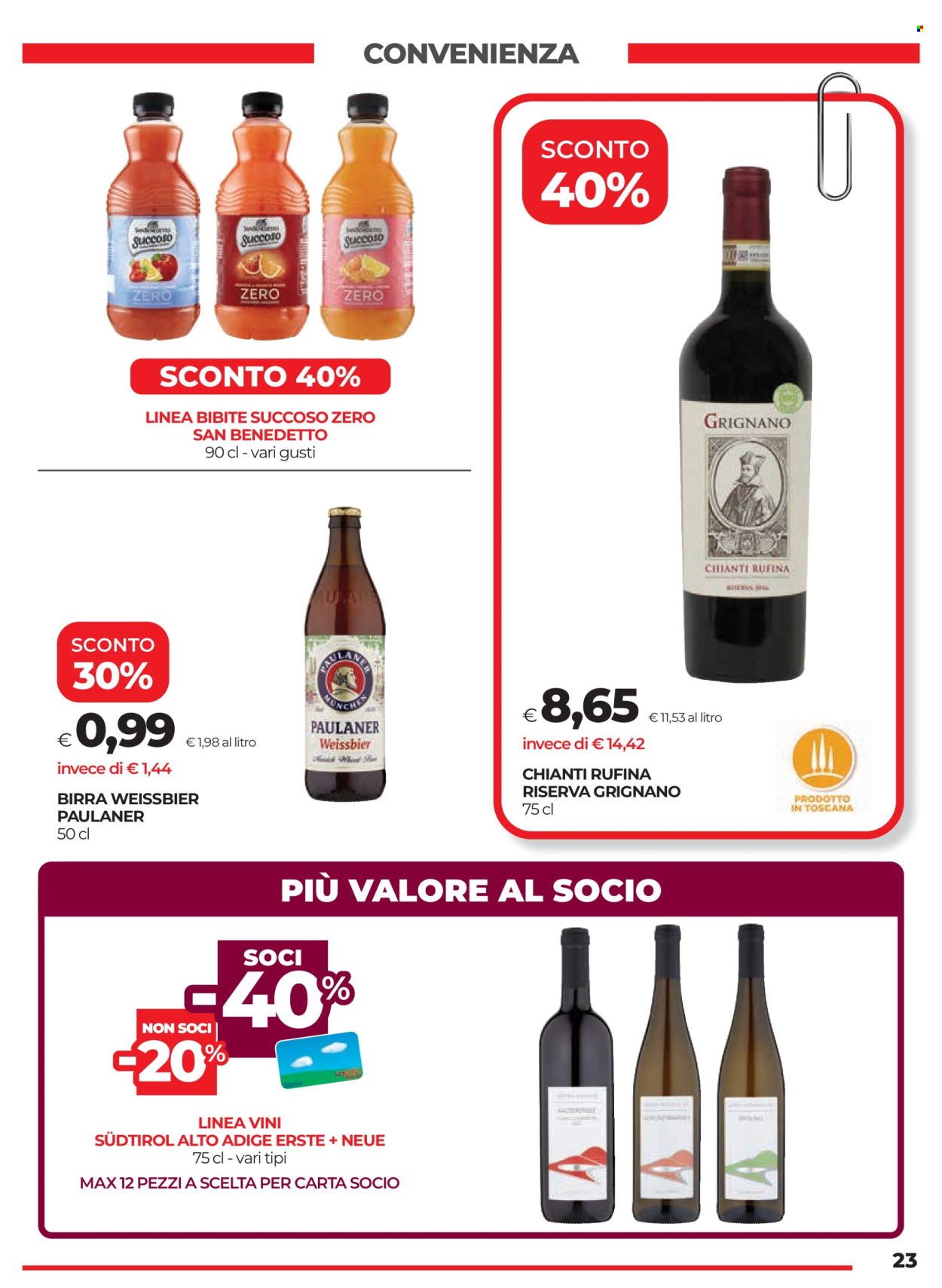 Volantino Coop - 8/5/2025 - 21/5/2025. Pagina 1