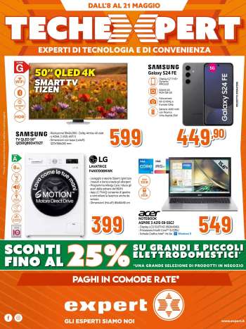 Volantino Expert - 8/5/2025 - 21/5/2025.