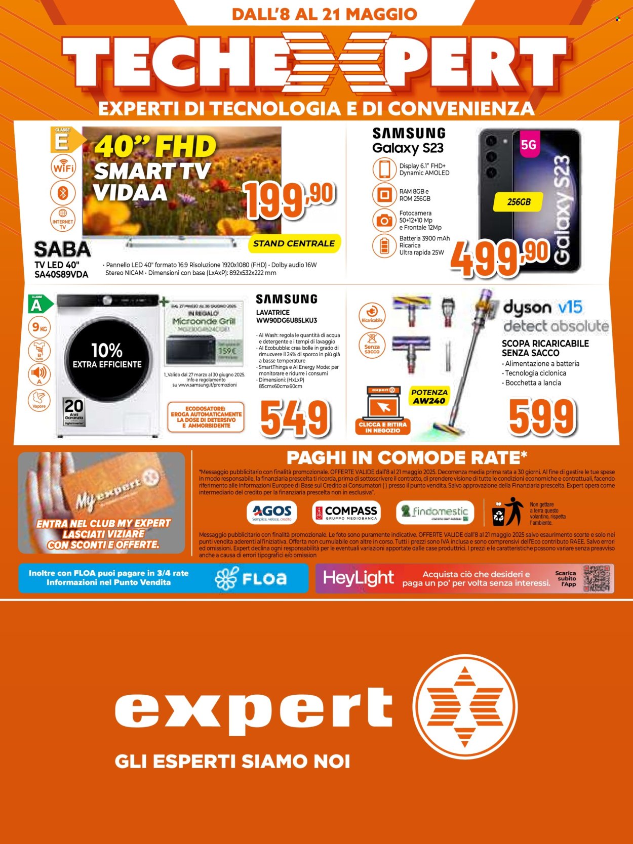 Volantino Expert - 8/5/2025 - 21/5/2025. Pagina 1