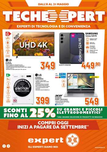 Volantino Expert - 8/5/2025 - 21/5/2025.