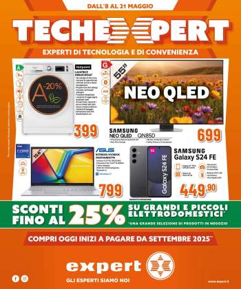 Volantino Expert - 8/5/2025 - 21/5/2025.
