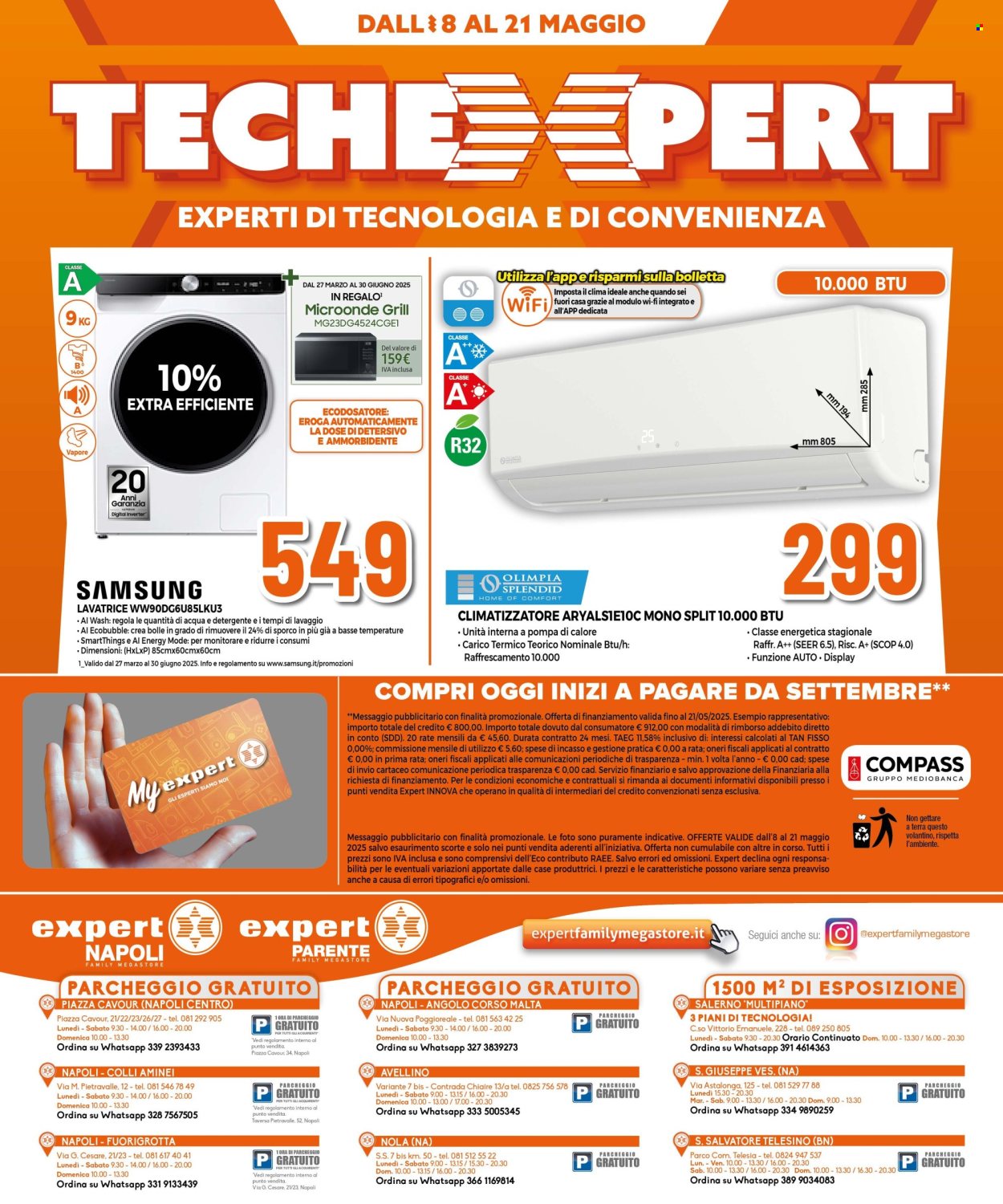 Volantino Expert - 8/5/2025 - 21/5/2025. Pagina 1