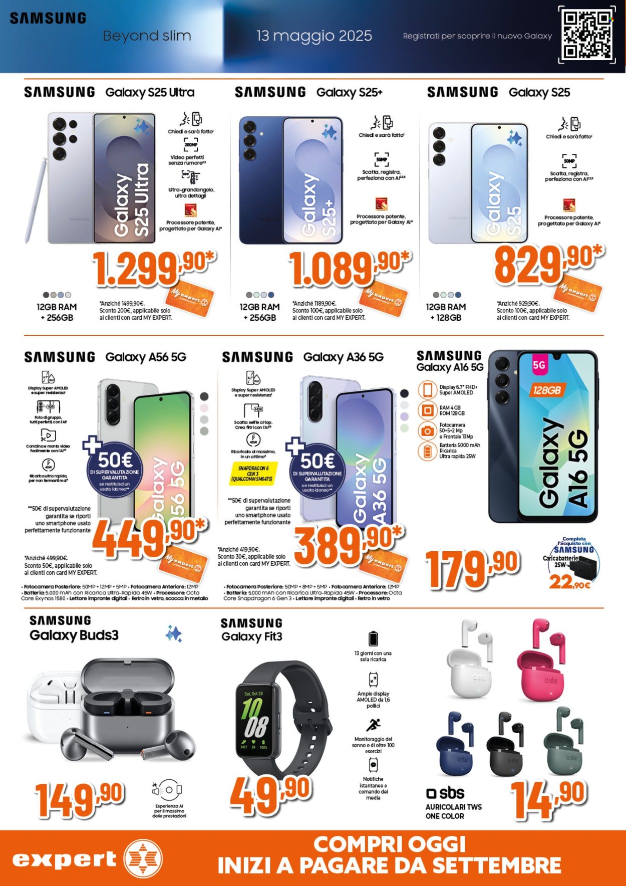 Volantino Expert - 8/5/2025 - 21/5/2025. Pagina 1