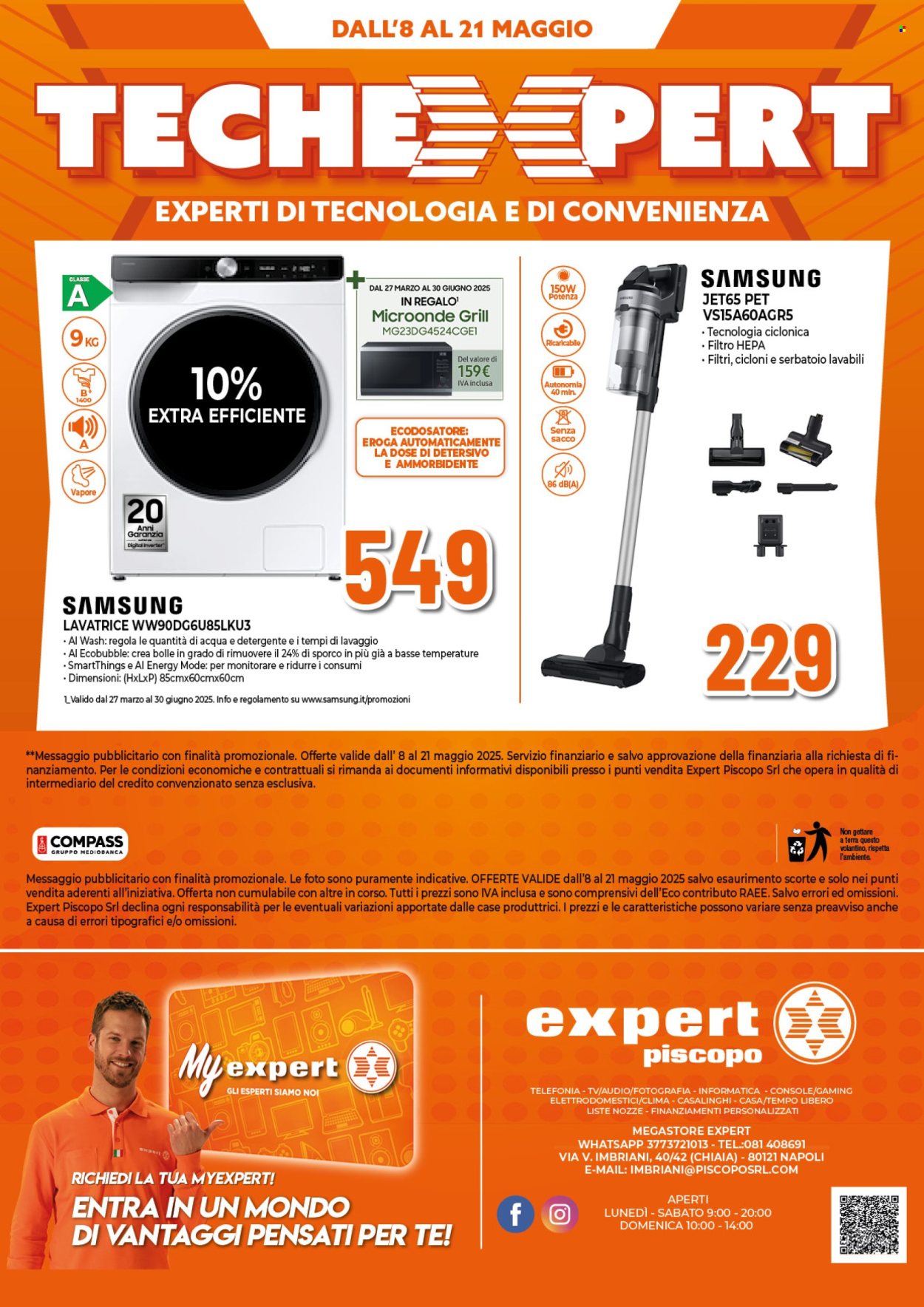 Volantino Expert - 8/5/2025 - 21/5/2025. Pagina 1