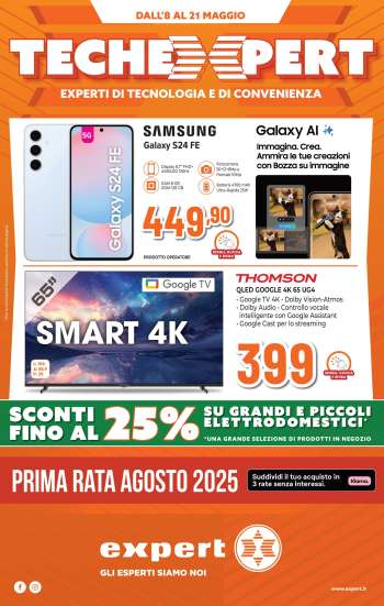Volantino Expert - 8/5/2025 - 21/5/2025.