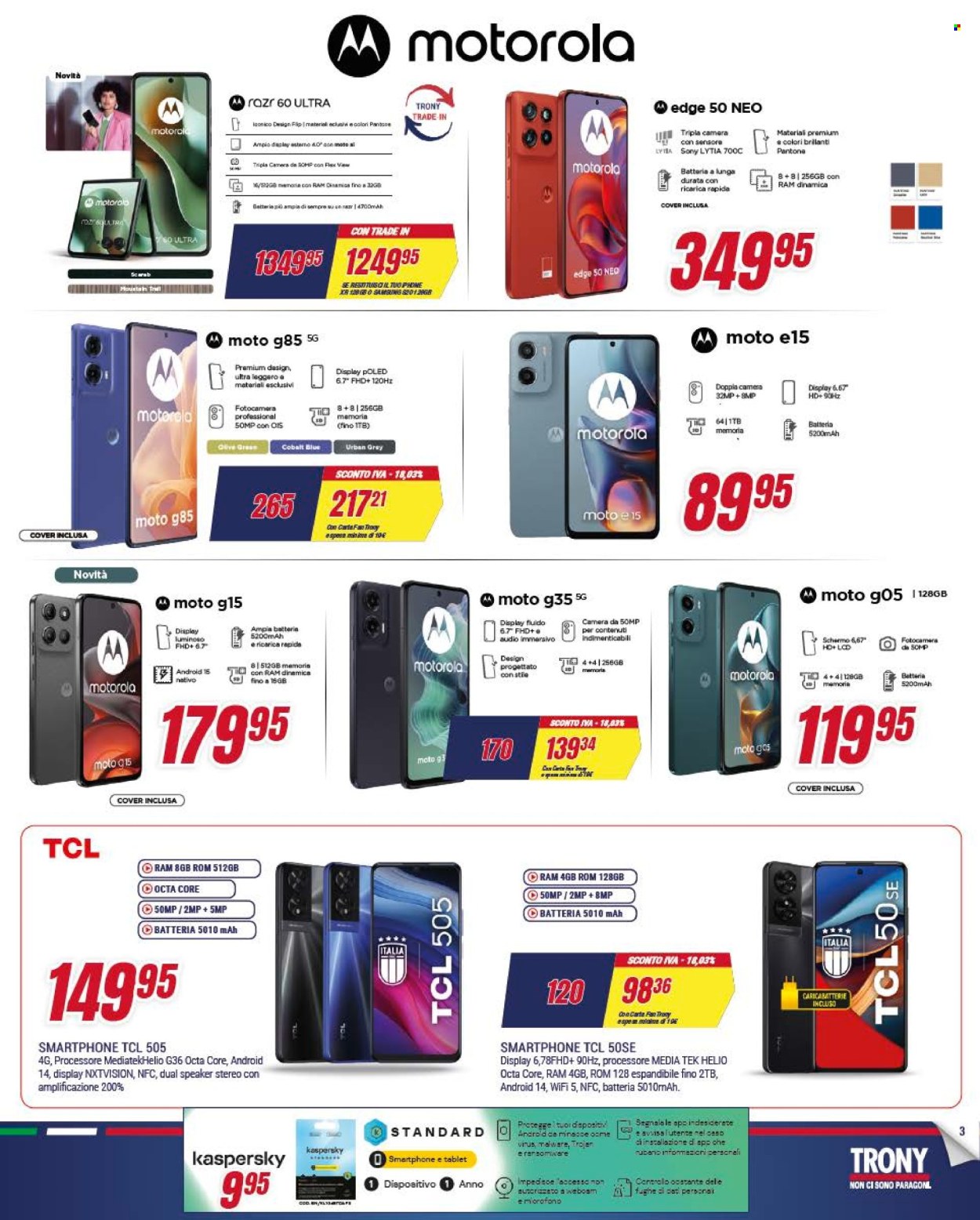 Volantino Trony - 8/5/2025 - 21/5/2025. Pagina 1
