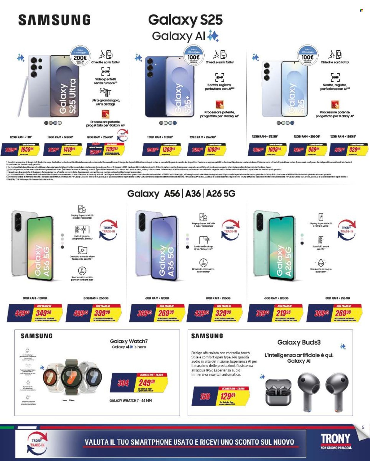 Volantino Trony - 8/5/2025 - 21/5/2025. Pagina 1