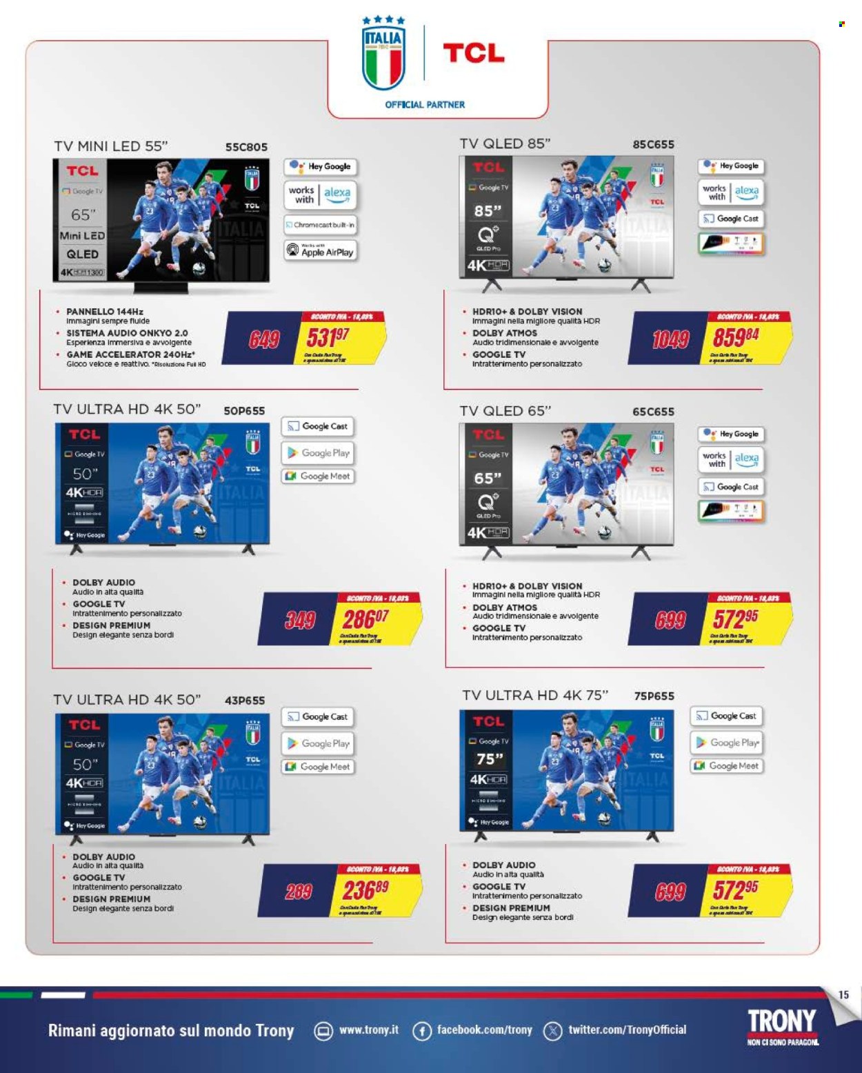 Volantino Trony - 8/5/2025 - 21/5/2025. Pagina 1