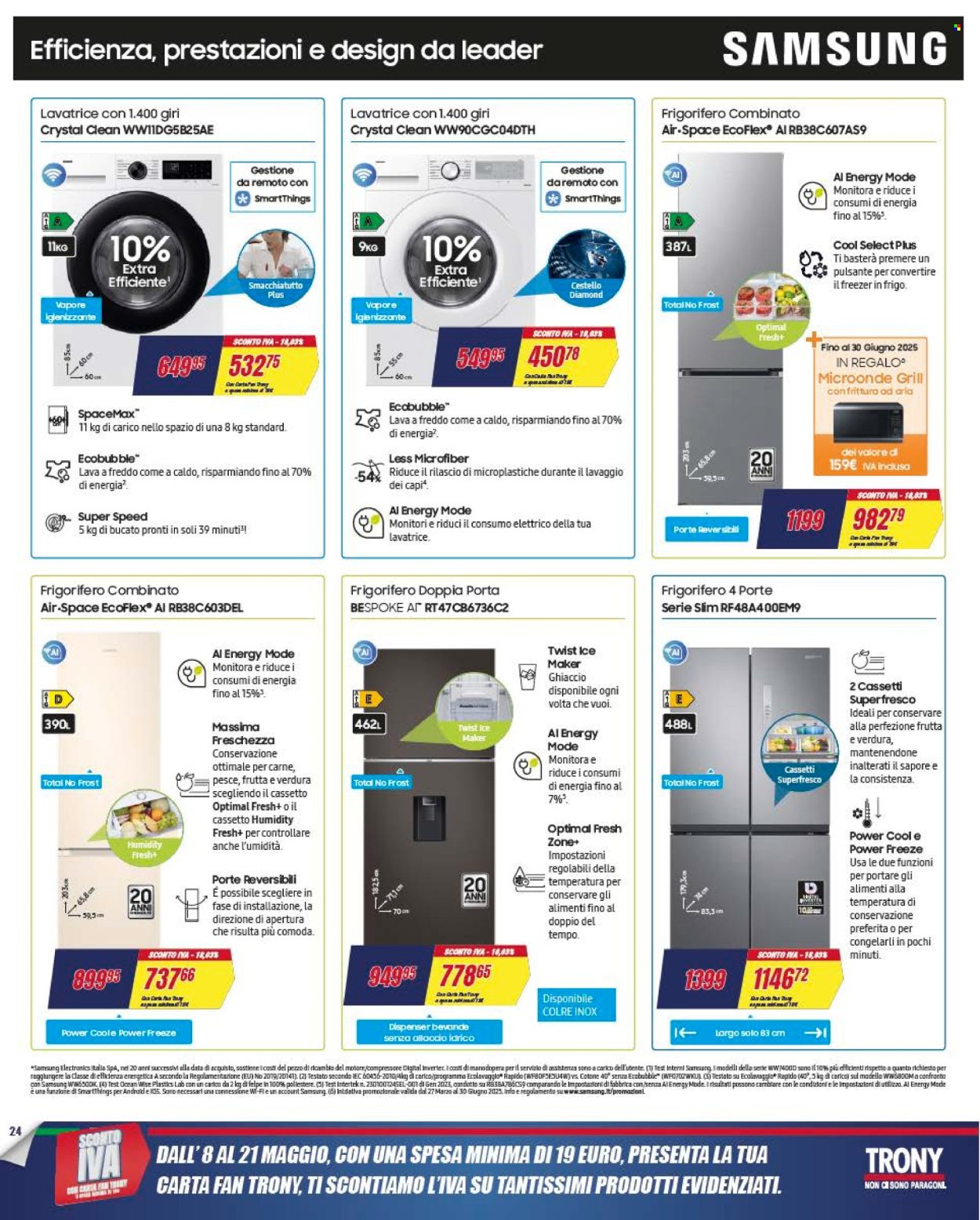 Volantino Trony - 8/5/2025 - 21/5/2025. Pagina 1
