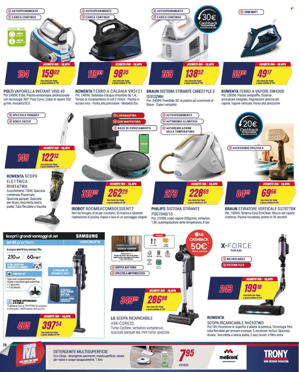 Volantino Trony - 8/5/2025 - 21/5/2025. Pagina 1