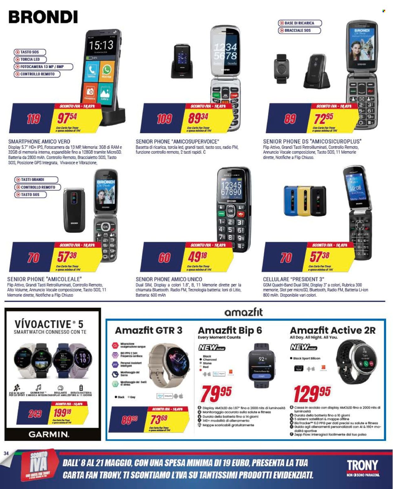 Volantino Trony - 8/5/2025 - 21/5/2025. Pagina 1