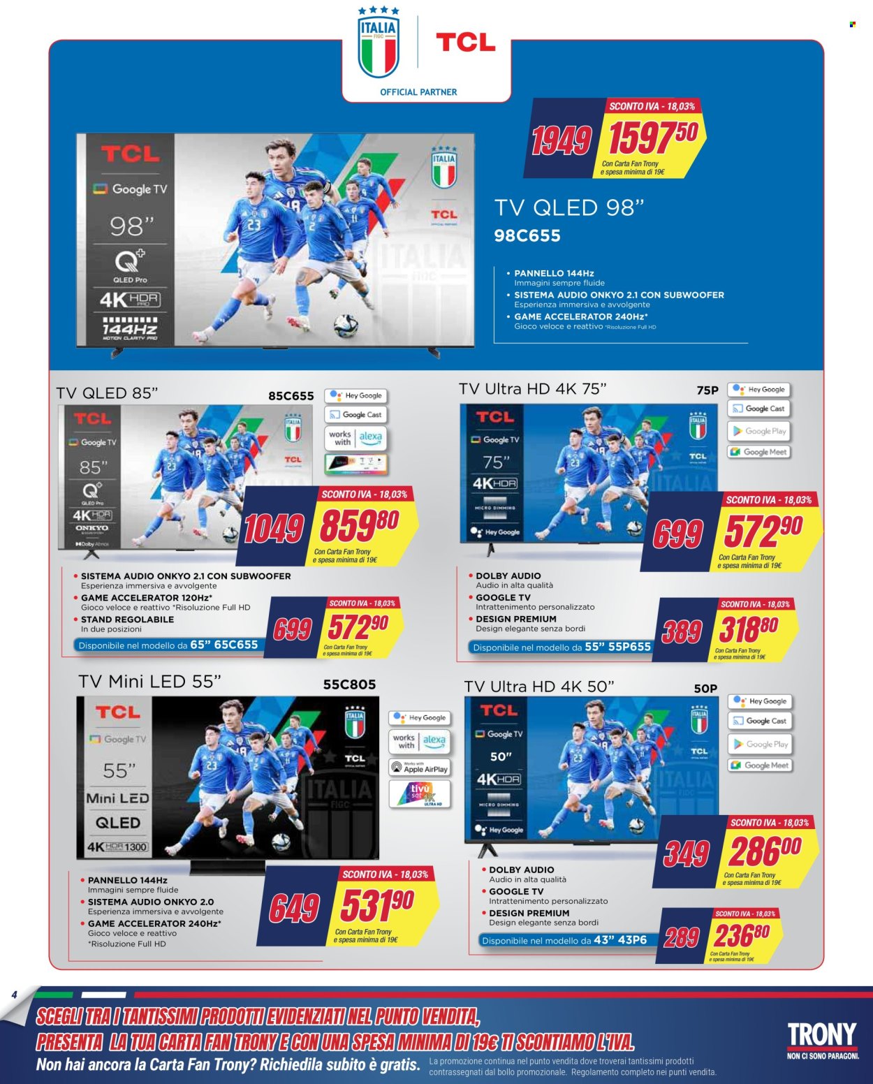 Volantino Trony - 8/5/2025 - 21/5/2025. Pagina 1