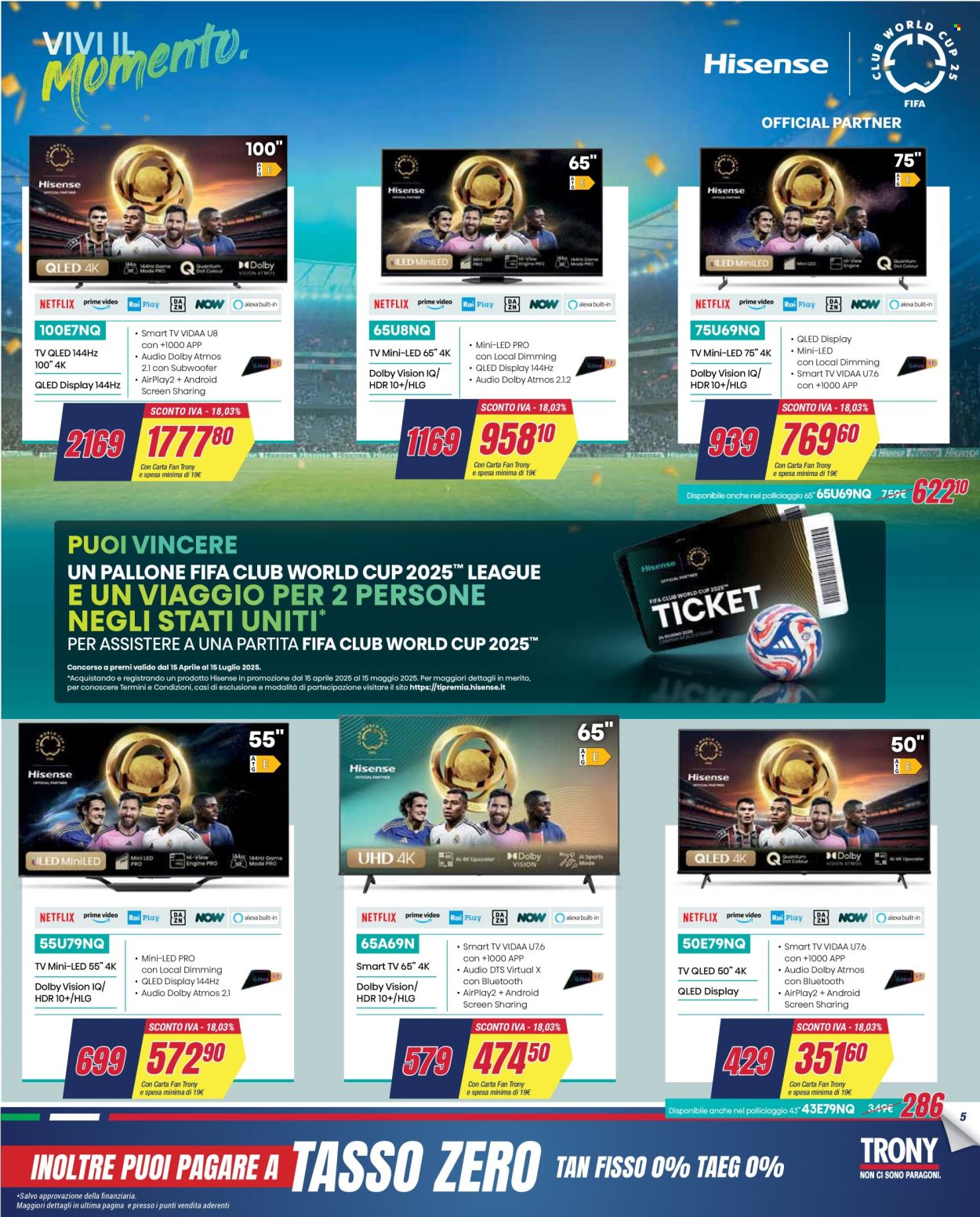 Volantino Trony - 8/5/2025 - 21/5/2025. Pagina 1