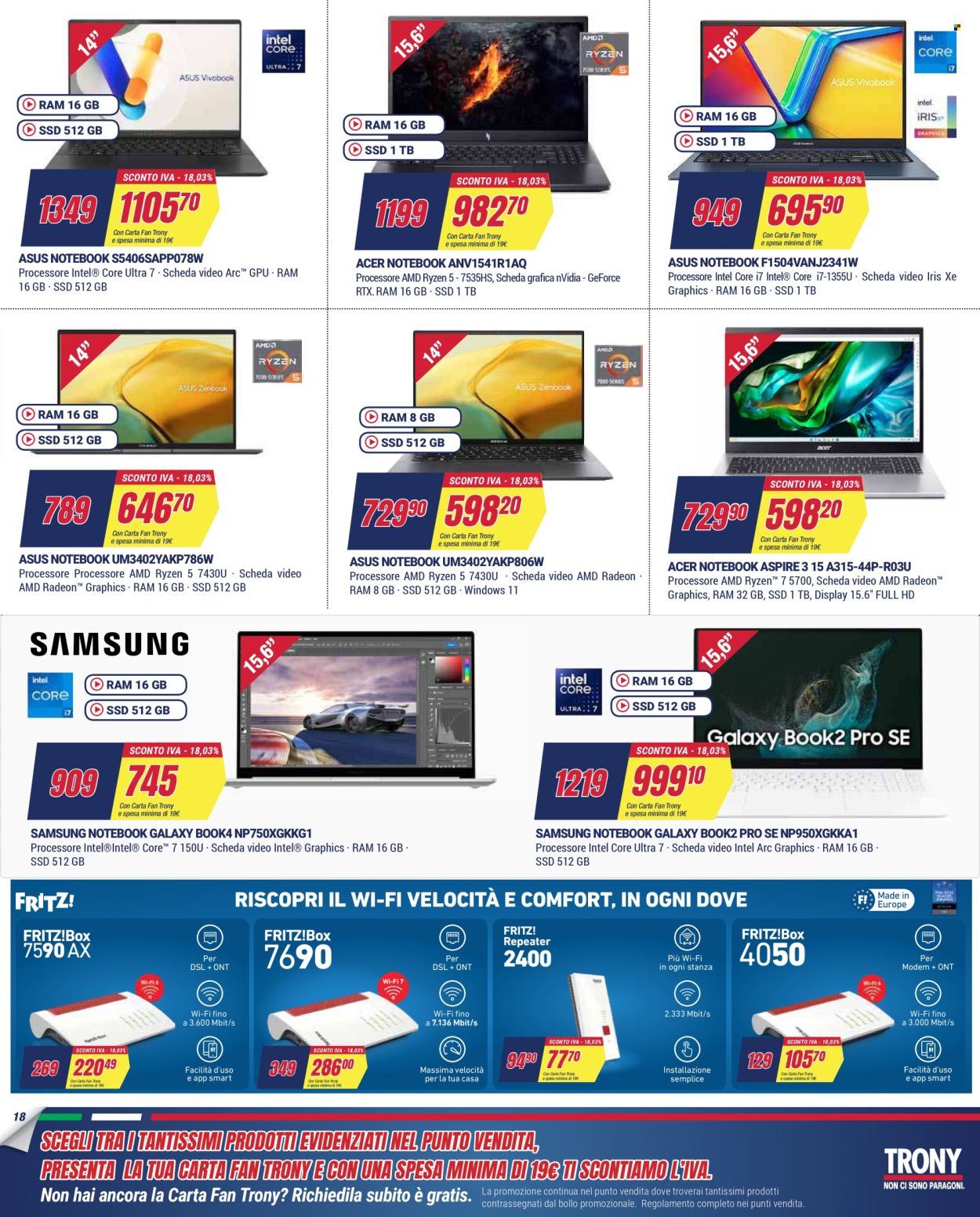 Volantino Trony - 8/5/2025 - 21/5/2025. Pagina 1