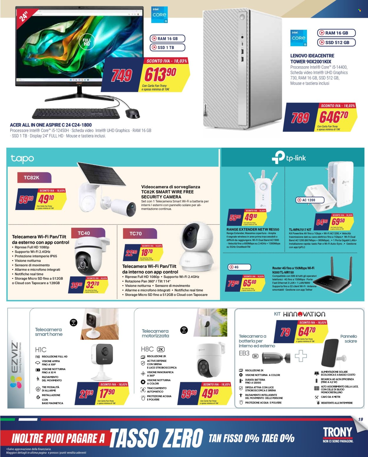 Volantino Trony - 8/5/2025 - 21/5/2025. Pagina 1