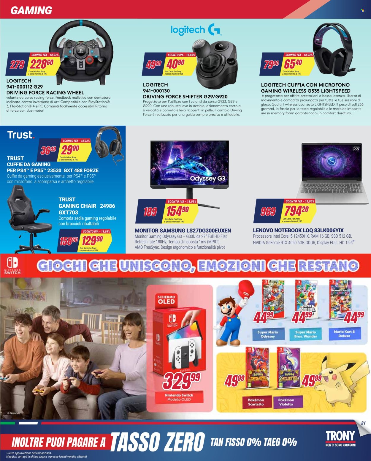 Volantino Trony - 8/5/2025 - 21/5/2025. Pagina 1